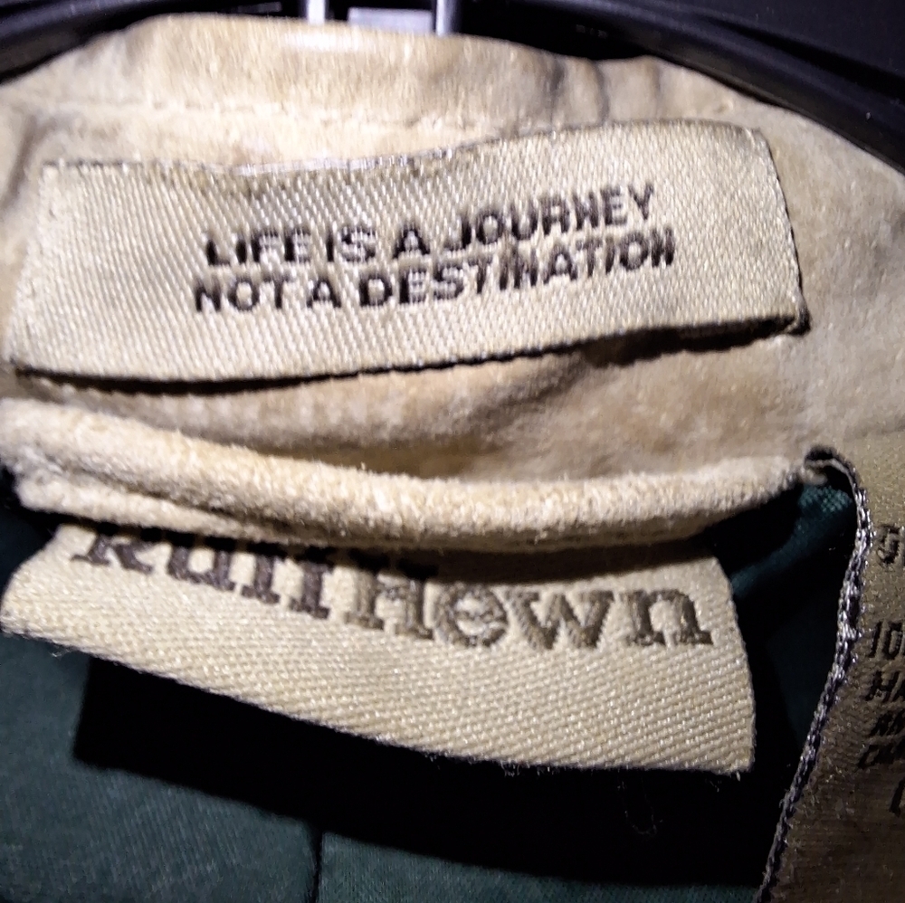 Ruff Hewn Women's Tan Suede Jacket In A Size Large. Leather, Western, Cowgirl - Picture 2 of 9